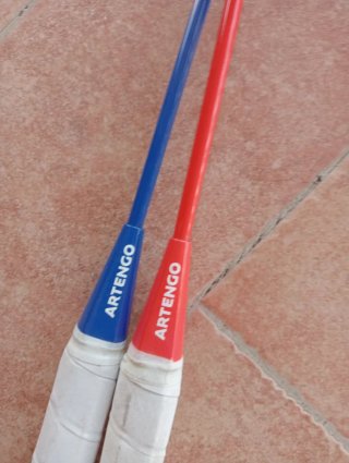 Set 2 racchette Badminton Artengo + custodia + 3 v