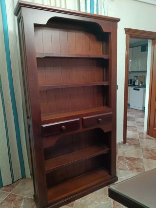 Conjunto Barra Bar, Estantería y Taburetes