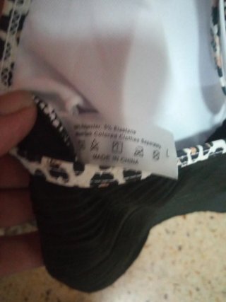 Camiseta tirantes negra L
