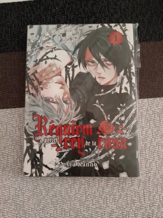 Manga tomo 1: requiem por el rey de la Rosa.