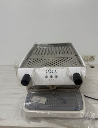 Cafetera cafe Gaggia Ruby pro blanca industrial