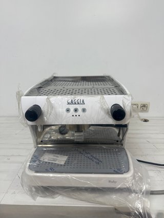 Cafetera cafe Gaggia Ruby pro blanca industrial