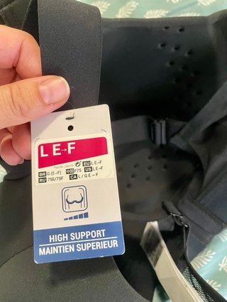 Sujetador deportivo kalenji negro alto soporte