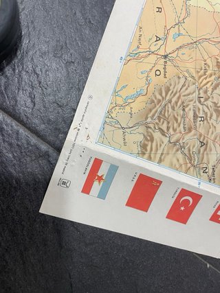 Mapa político Europa 1971