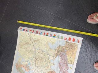 Mapa político Europa 1971