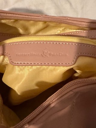 Bolso Hobo Beverly Hills Polo Club Rosa