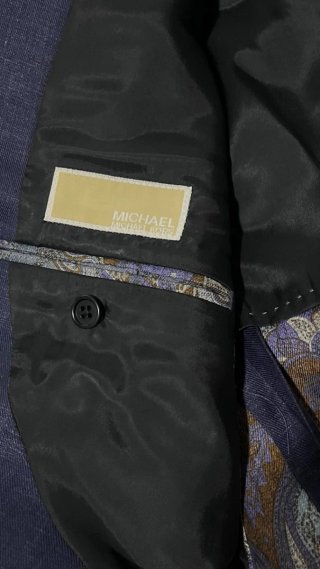 Americana Lino Michael Kors Azul Hombre
