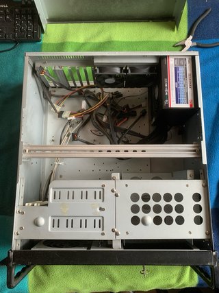 Caja / chasis Rack 19" 4U industrial