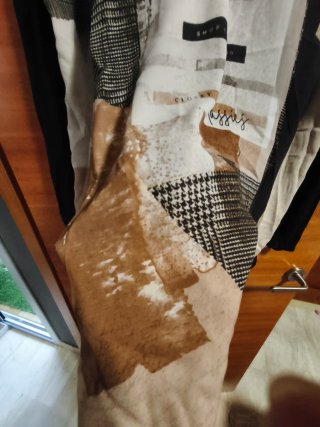 Camiseta manga larga estampada