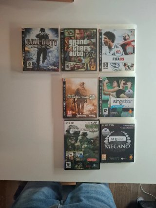 Pack 6 Juegos PS3: GTA IV, FIFA 09, Ghost Recon...