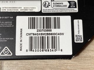 Corsair Dominator RGB 64GB DDR5 | NUEVA + garantía