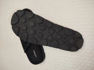 Sandalias Catwalk Mujer Negras Hebillas