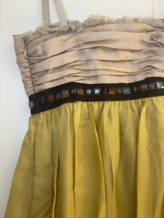 Vestido largo Kina Fernández seda