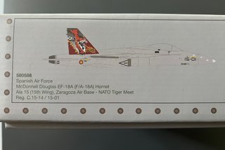 Maqueta F-18 Hornet Ala 11