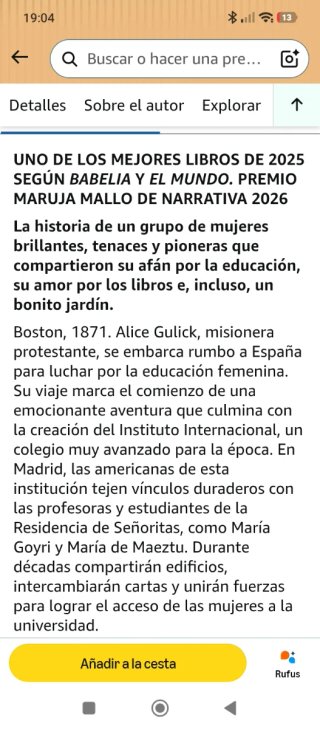 En el jardín de las americanas