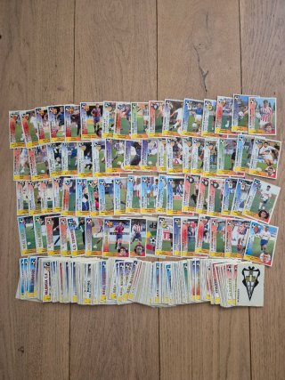 313 cromos sin repetidos. Panini Liga 1994 / 1995.
