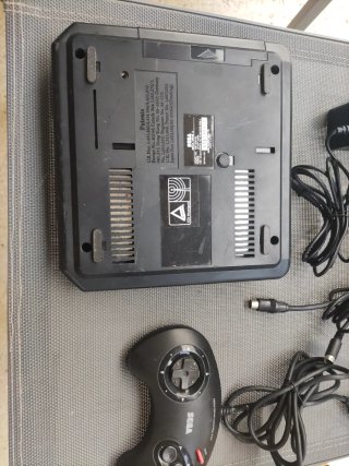 Sega Mega Drive II Negra