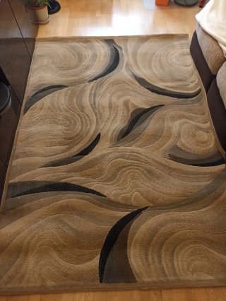 Alfombra salon 165x235cm Silky Heat