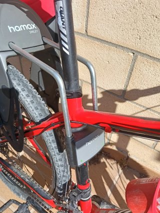 Silla portabebés para bicicleta Hamax