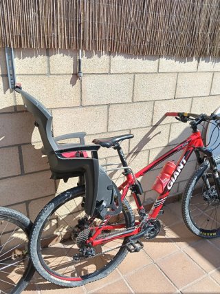 Silla portabebés para bicicleta Hamax