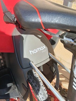 Silla portabebés para bicicleta Hamax