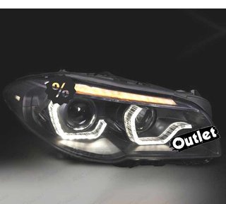 GF FAROS BMW F10 F11 10-13 XENON AFS OJOS ANGEL 3D LED DRL D