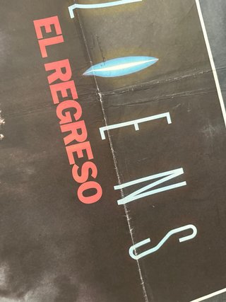Póster original Aliens El Regreso (1986)