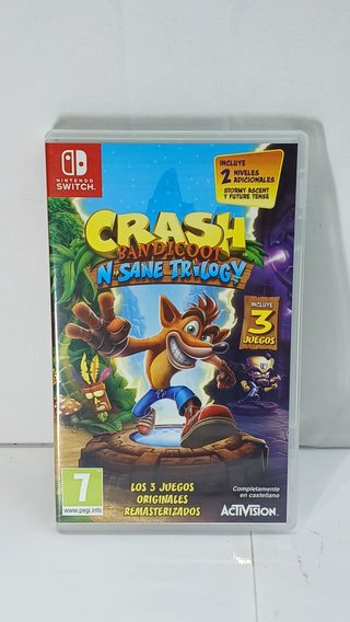 Crash Bandicoot N. Sane Trilogy Nintendo Switch