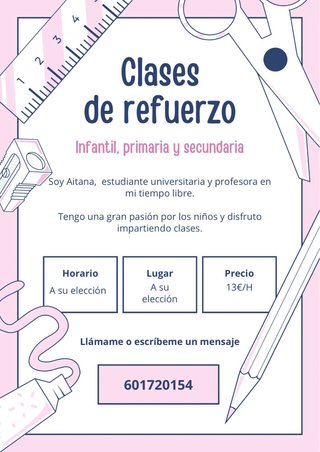 Profesora particular