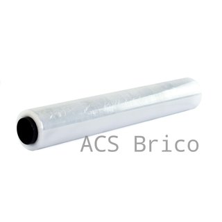 Film Plástico Estirable Transparente 1,20 Kg - Mandril 100 Gr Pet