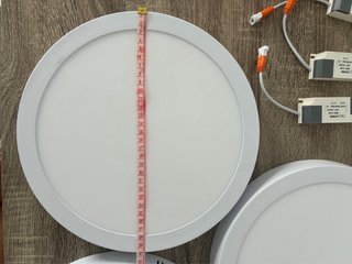 3 Plafones LED 30cm 24W