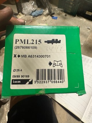 Pompa Freno Mercedes MB100