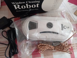 Robot Limpiacristales con Accesorios