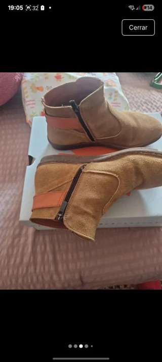 Botines ART Beige/Marrón Talla 39