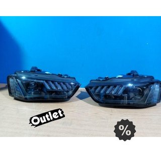 GF FAROS AUDI A4 B8 12-15 XENON + LED DINÁMICO NEGRO R01214