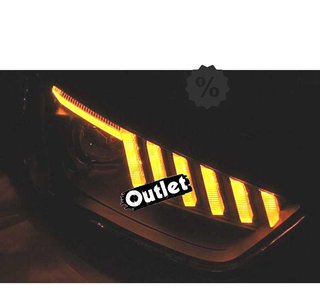 GF FAROS AUDI A4 B8 12-15 XENON + LED DINÁMICO NEGRO R01214