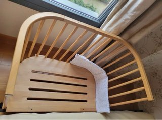 Cuna colecho babybay maxi Madera Natural