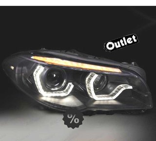 GF FAROS BMW F10 F11 10-13 XENON AFS OJOS ANGEL 3D LED DRL D