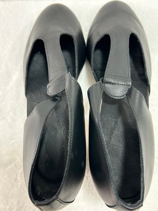 Zapatos de baile piel negros Talla 39.Nuevos