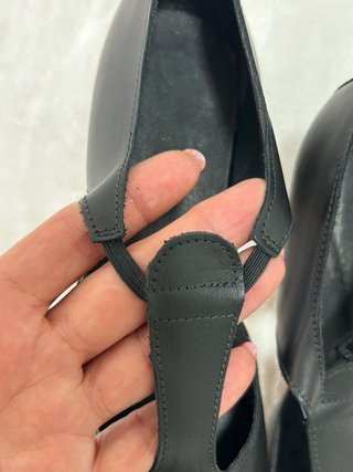 Zapatos de baile piel negros Talla 39.Nuevos