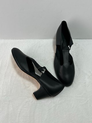 Zapatos de baile piel negros Talla 39.Nuevos