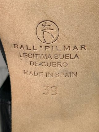 Zapatos de baile piel negros Talla 39.Nuevos
