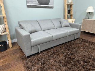 Sofacama Abatible Gris en Oferta Nuevo