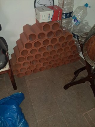 Botellero de cerámica