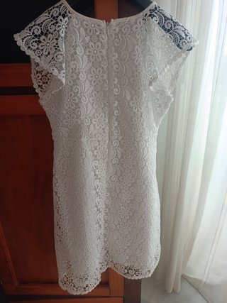 Vestido encaje blanco Michael Kors 12 años