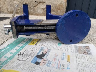 Tornillo de banco de acero FSK robusto