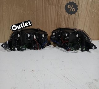 GF FAROS AUDI TT 98-05 LUZ DIURNA REAL LED FONDO NEGRO R1459