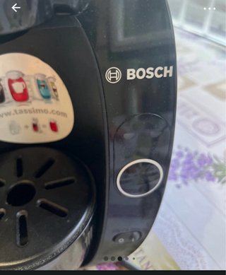 Cafetera Tassimo Bosch Negra.