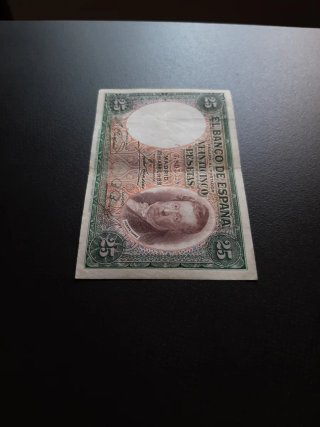 BILLETE DE 25 PESETAS DE 1931