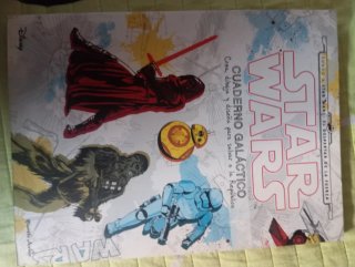 Star Wars. Cuaderno galáctico: Crea, dibuja y d...